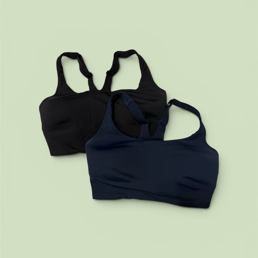 lululemon athletica sports bra bundle! 💙🖤